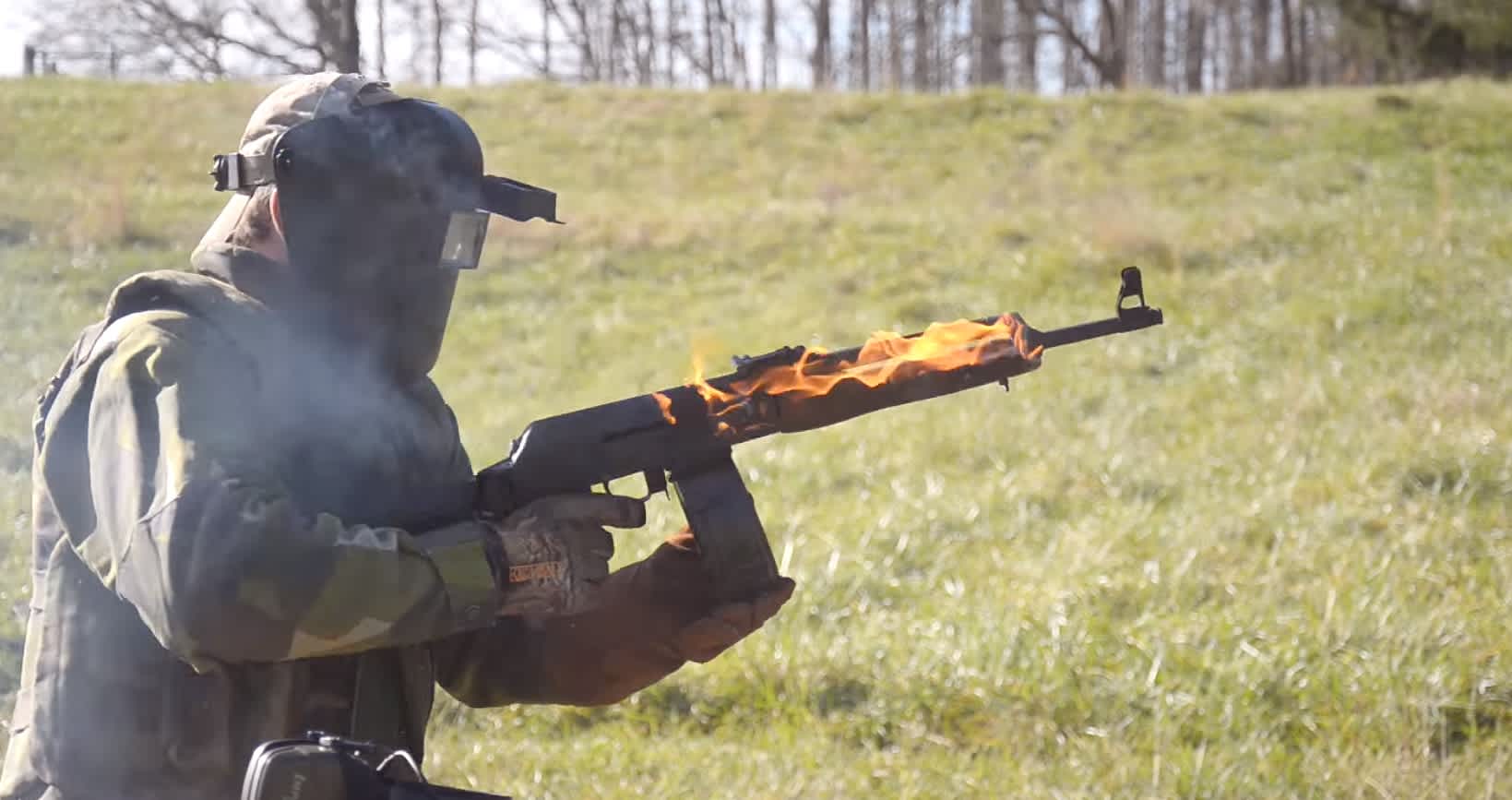 Iraqveteran8888 Sets a Russian AK on Fire in New Ultimate Meltdown Video