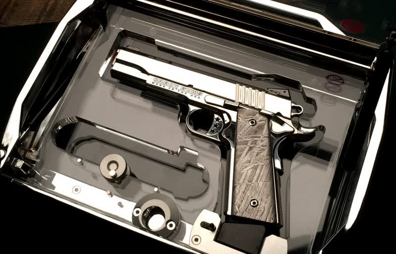 The Ultimate Gun Gift: A 1911 Made from Meteorite Metal