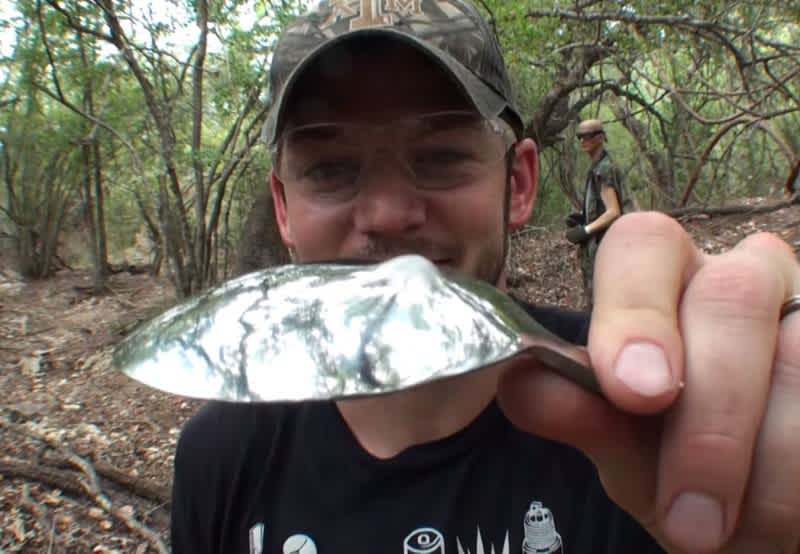 Video: Can a Spoon Stop a .22 LR Bullet?