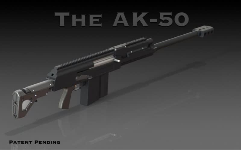 Video: Independent Gun Maker Reveals AK Rifle in .50 BMG