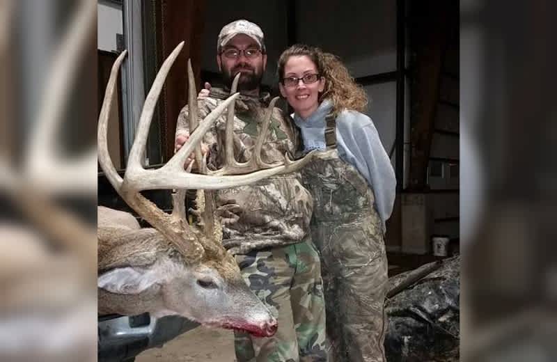 West Virginia Hunter Gives Her Husband a Shot at Record Buck
