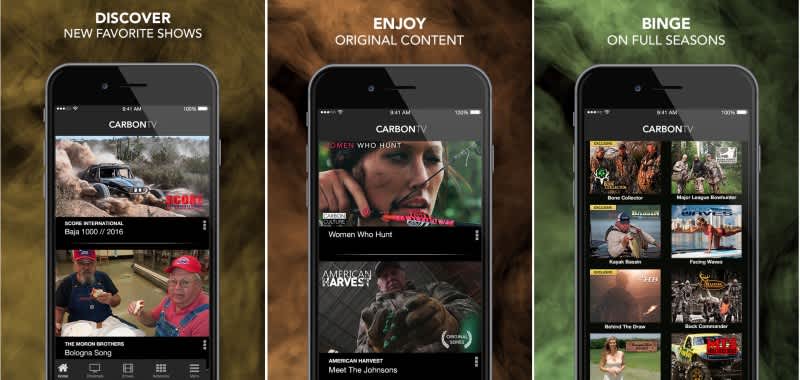 The Free CarbonTV iOS App Puts the Outdoors at Your Fingertips