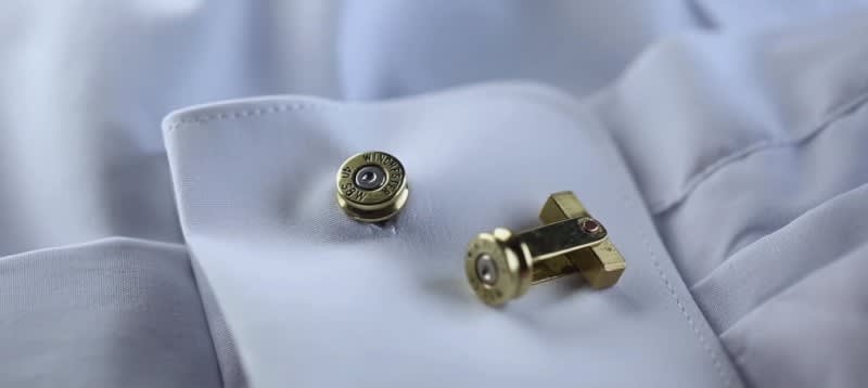 Video: How to Make Your Own Bullet Cufflinks