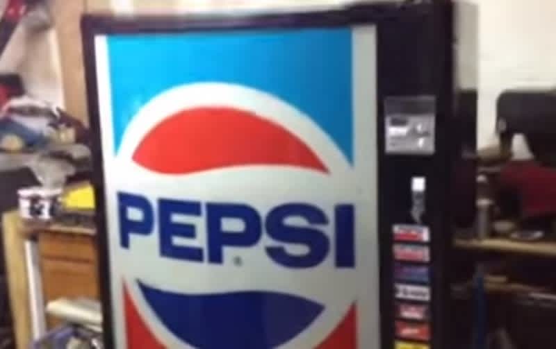 Video: Pepsi Vending Machine Transformed into Gun Safe