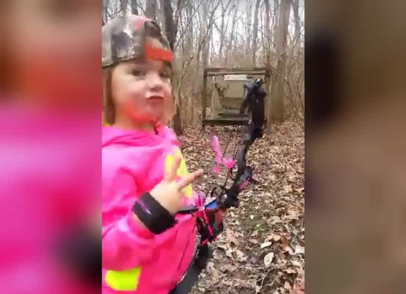 Video: Young Hunter’s Priceless Reaction to Hitting Deer Target
