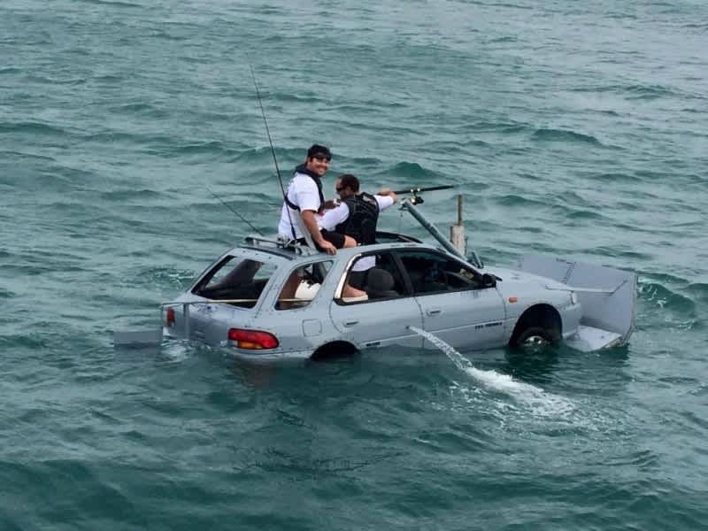 Fishing from a Subaru and 3 other Insane Fishing Competitions