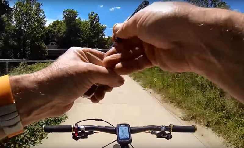 Video: Man Picks Master Lock in 45 Seconds While Riding a Bicycle