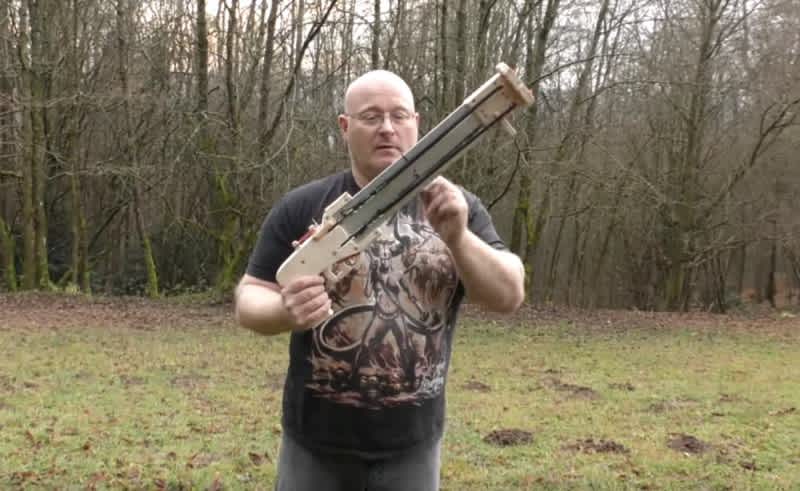 Video: This Slingshot “Shotgun” Can Take Down Drones with Ease