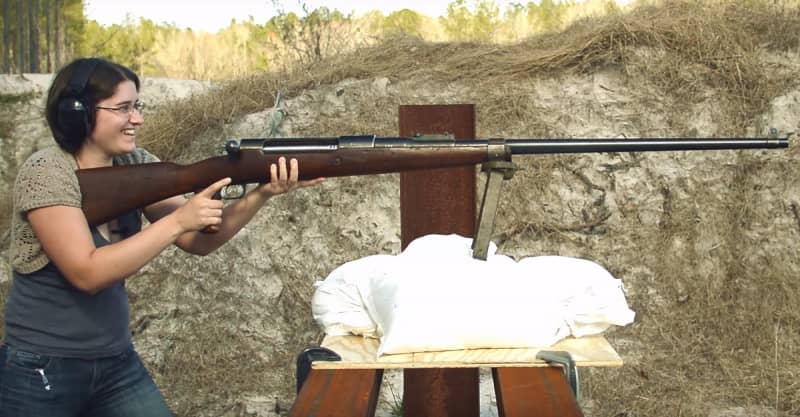 Video: Firing a T-Gewehr Anti-Tank Rifle
