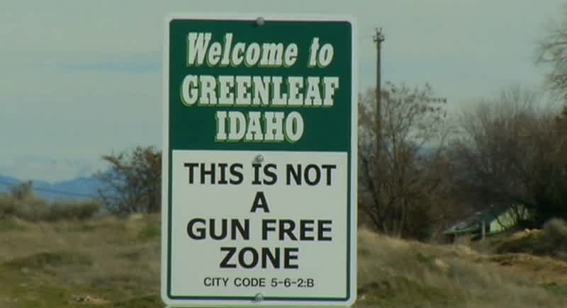 Idaho Town Puts Up Warning Sign “This is Not a Gun Free Zone”
