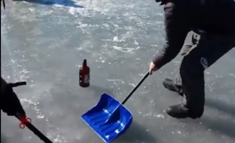 Video: What Happens When You Get Bored on the Ice