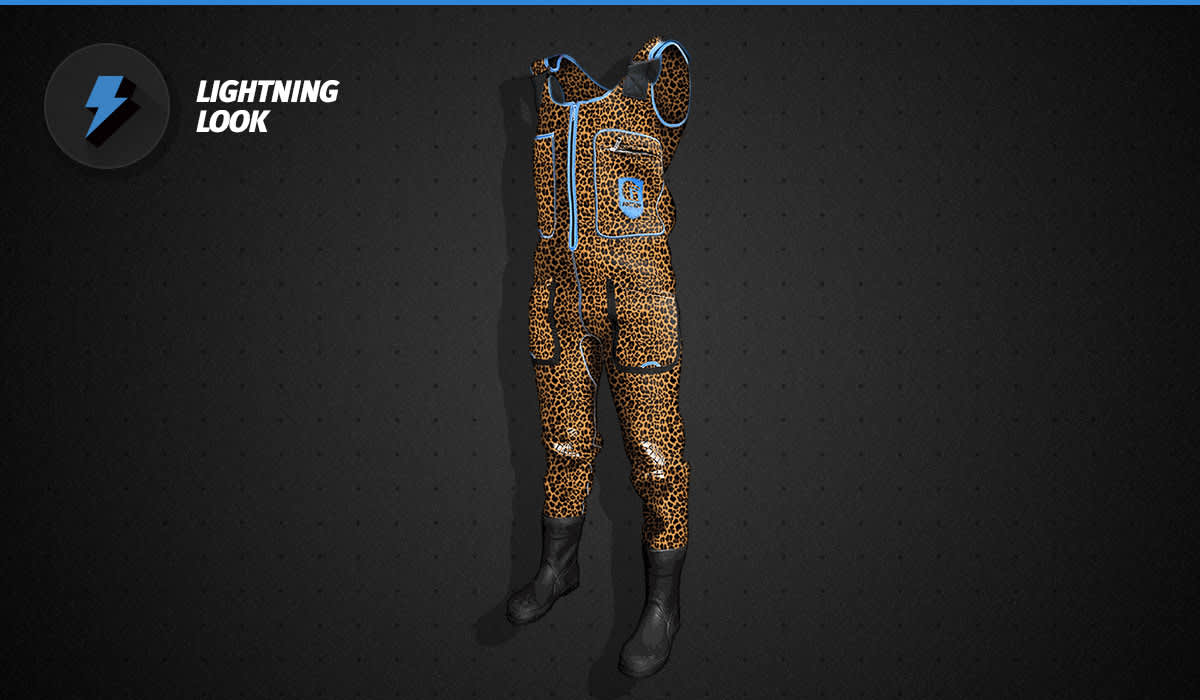 Lightning Look: Leopard Print Gator Waders