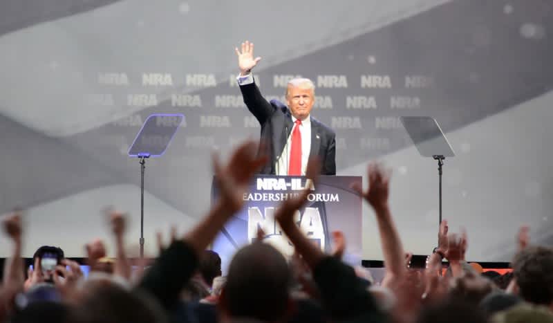 Video: Donald Trump Praises NRA and Promises to Fight for Gun Rights