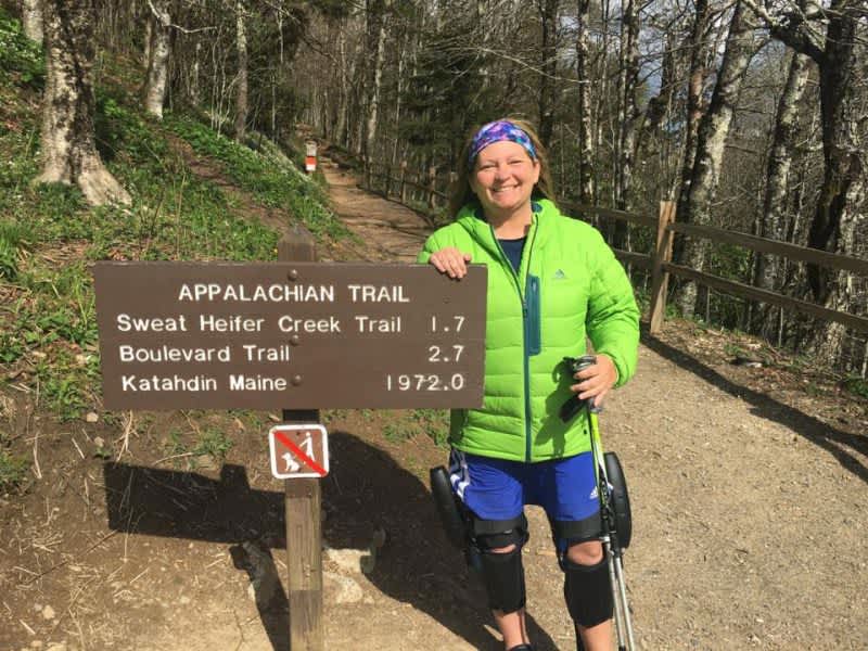 Paralyzed Woman Hikes Appalachian Trail