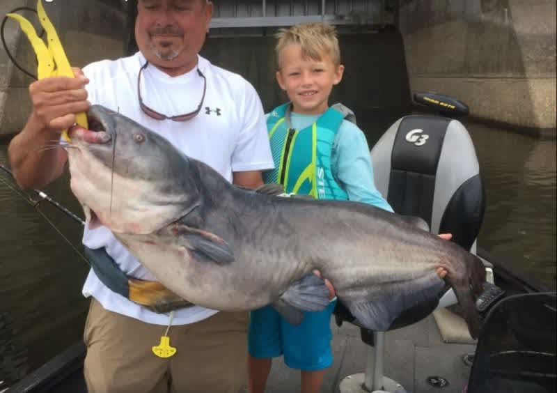 48-pound Kid vs. 45-pound Catfish