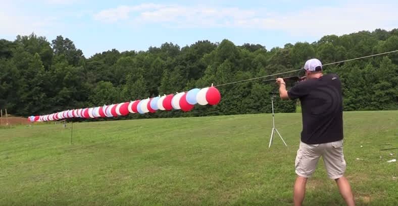 22plinkster Video: Celebrating Independence Day with a Henry .22LR and 100 Balloons