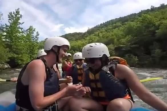 Video: Why NOT to Propose in Class IV Rapids