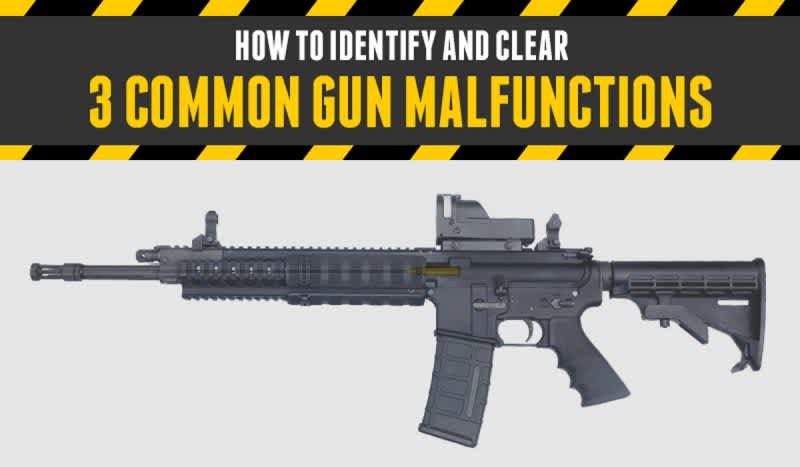INFOGRAPHIC: How to Identify and Fix 3 Common Gun Malfunctions