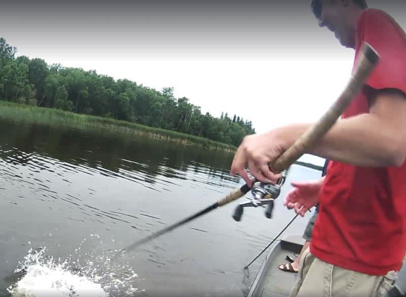 Video: Violent Muskie Strike You Have to See to Believe