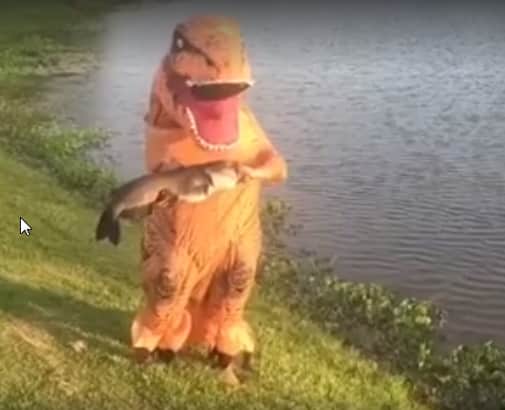 Video: T. Rex Was a Heck of a Fly Fisher