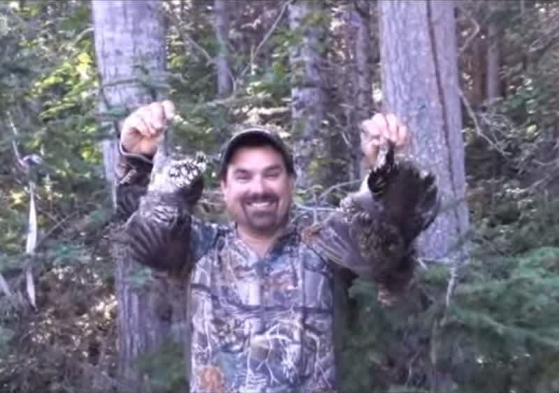 Video: Two Grouse, One Arrow, One Shot
