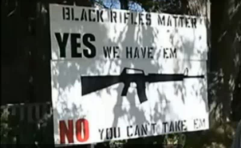 “Black Rifles Matter” Sign Causing Uproar in Maine