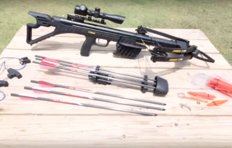 Video: The New Zubin X340 Crossbow Shoots Bolts or “Shotgun” Rounds
