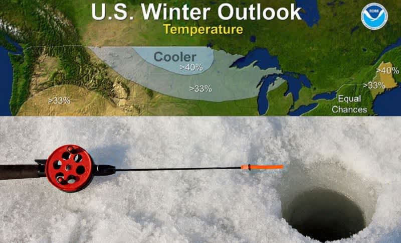 U.S. Winter Outlook: Ice Fishing Forecast 2016-2017