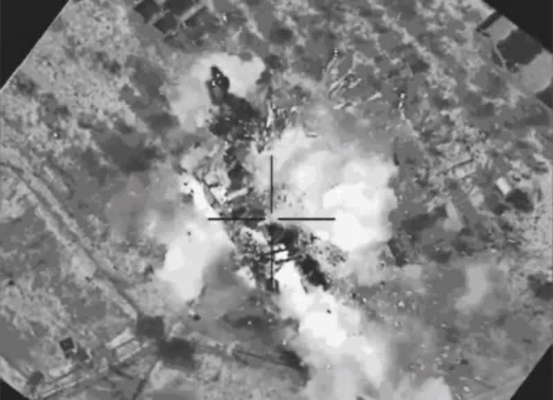 Video: U.S. Airstrike Wipes Out Facility Producing Favorite Weapon of ISIS