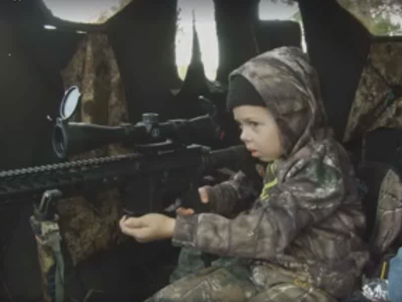 Proud Dad Films Daughters Priceless Reaction After Shooting First Deer