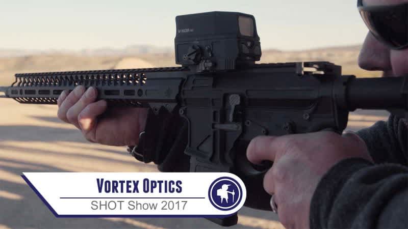 On the Range at SHOT Show 2017 with Vortex Optics and Their New RAZOR AMG UH-1 Holographic Sight