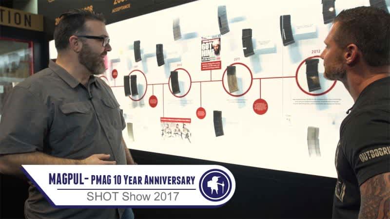 MAGPUL Celebrates 10-Year Anniversary of the PMAG at SHOT Show 2017