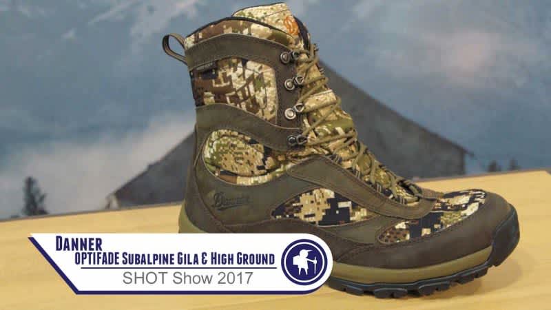 Danner Rolls Out New Boots for 2017, Including New OPTIFADE Subalpine Gila & High Ground Models