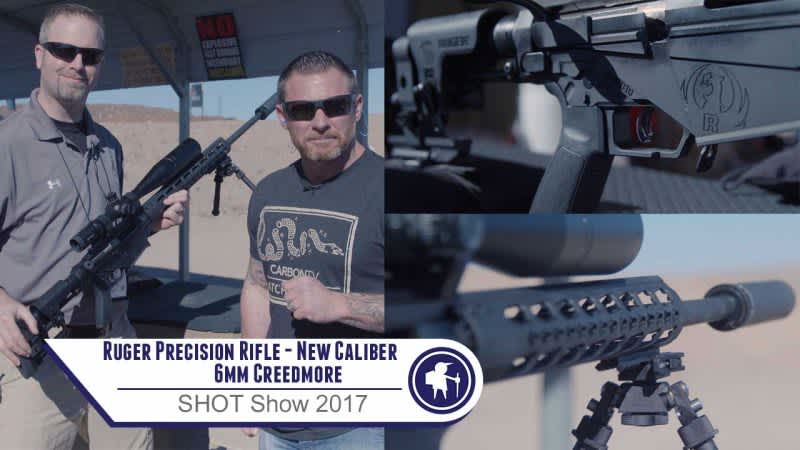 SHOT Show Range Day: Ruger Firearms Unveils a New Caliber in their Ruger Precision Rifle
