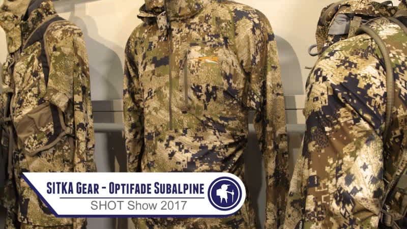 Sitka Gear Rolls Out Their New Optifade Subalpine Camo Pattern for SHOT Show 2017