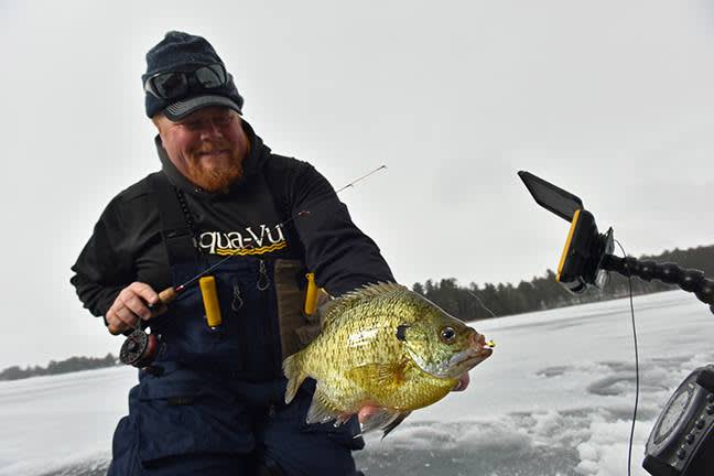 2-Winter Field Test: Frabill Straight Line 371 Bro Series Finesse Panfish Combo