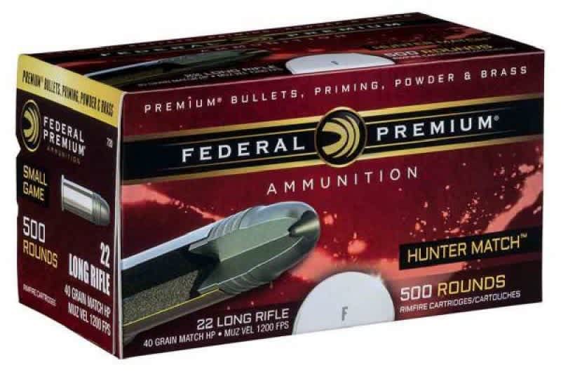 Federal Premium Releases Hunter Match 22 Long Rifle Ammunition