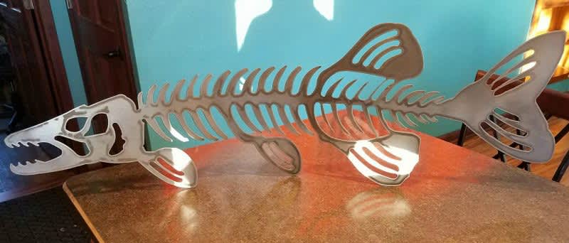 Crazy-Cool Metal Fish Trophies from Creative Designs by Fabworks