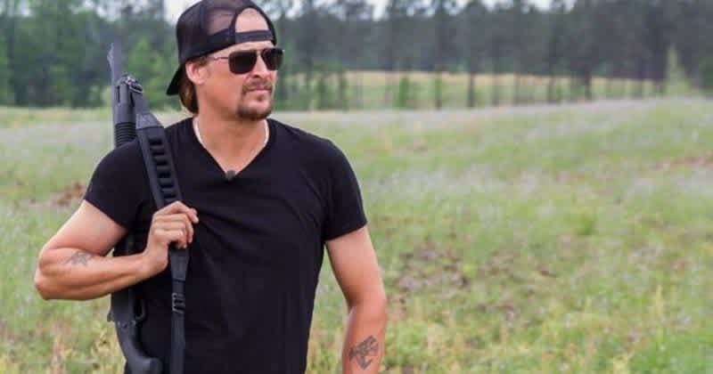Video: Kid Rock Shoots Foreign-Made Grills Out of the Sky with His Shotgun