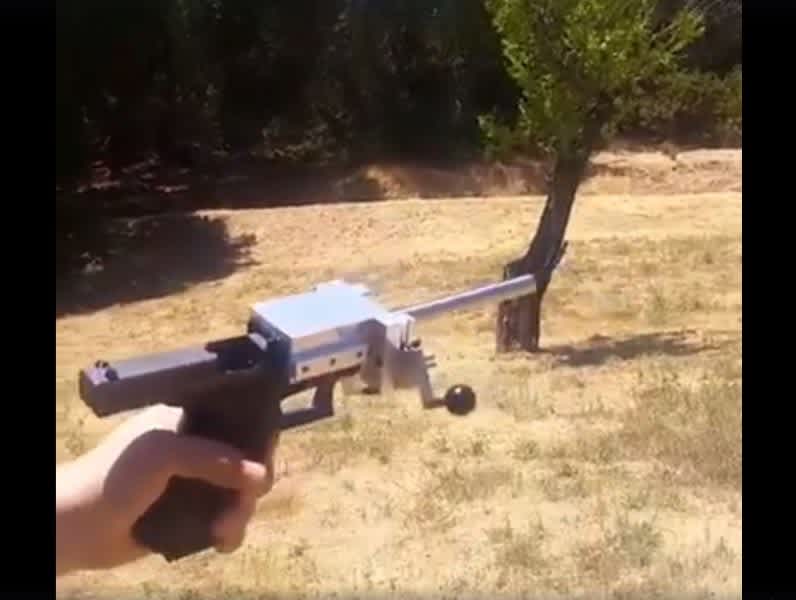 Video: Someone Built a Bolt-Action Glock, But for a Very Specific Reason
