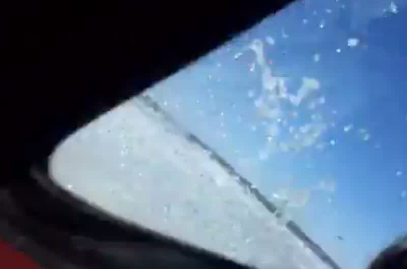 Video: Gripping Facebook Live Video Captures Truck Plunge Through Ice