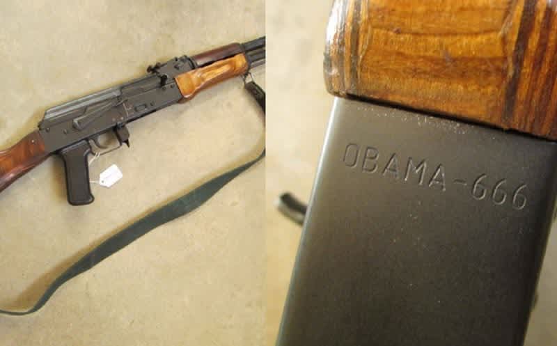 For Sale On GunBroker: Obama-666 Serial AK Machine Gun