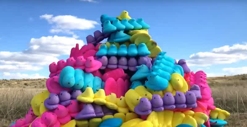 Video: 1,000 Peeps vs. Explosives and a SCAR 17; Happy Easter!