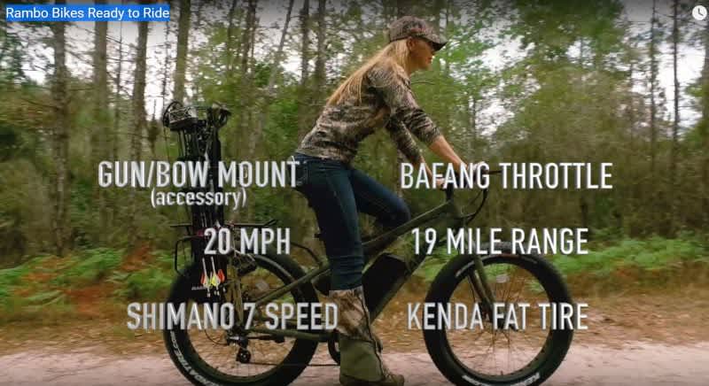 Video: Rambo Motor Bikes . . . A Whisper-Quiet Solution for Diehard Hunters
