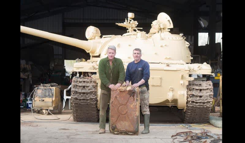 Tank Collector Finds Over $2 Million Worth of Gold Bullion Stashed Inside Iraqi Tank