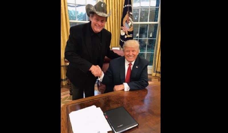 Video: Ted Nugent Responds to “White Trash Mt. Rushmore” Comparison Following White House Dinner
