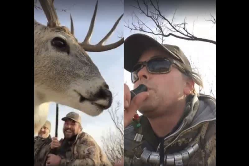 Video: Duck Hunter May Have Forgot to Wash His Jacket From Deer Season