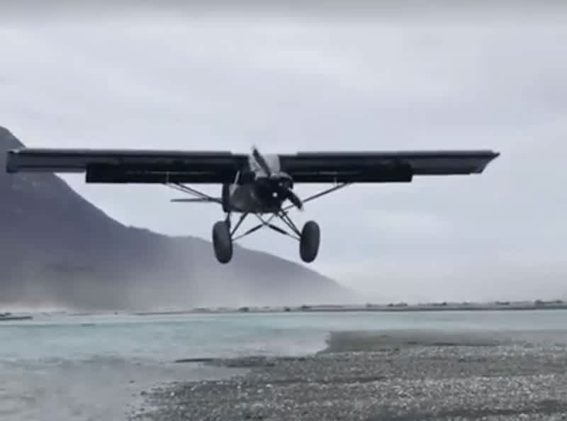 Bush Plane Video: Shortest Riverbank Landing You’ll Ever See