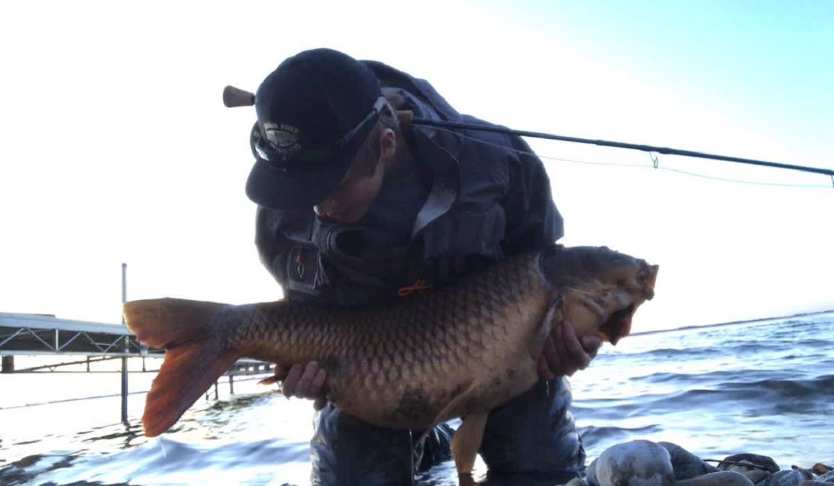 New South Dakota Common Carp State Record & Possible New Fly Fishing World Record