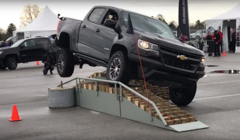 Video: The New Chevy Colorado ZR2 Crushes It In This Agility Demo